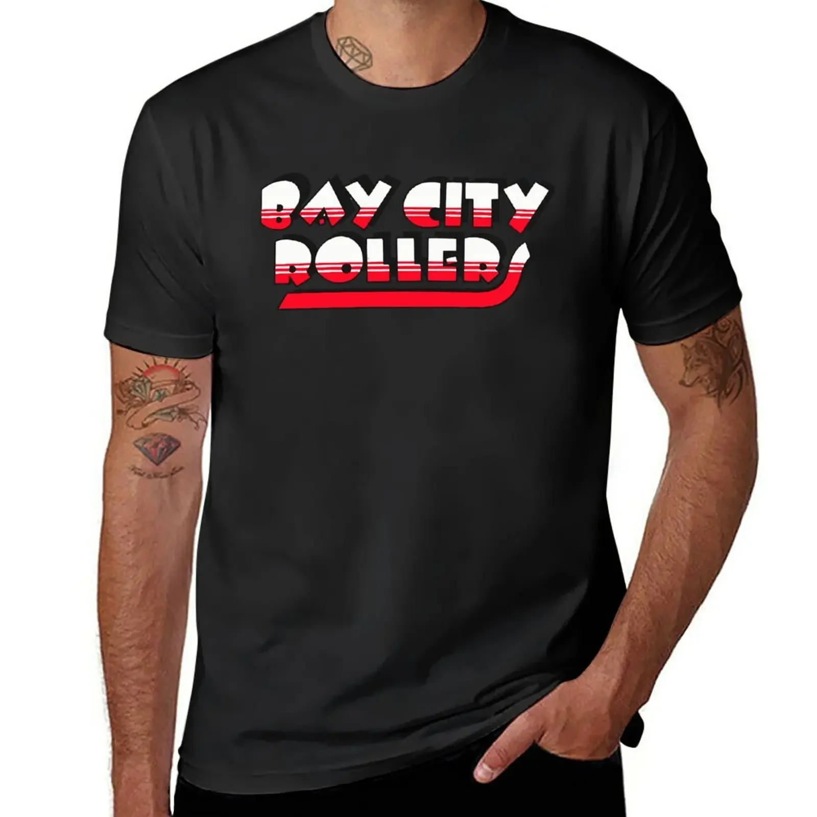 

New Bay city rollers T-Shirt sublime graphic t shirts summer tops sweat shirts, men