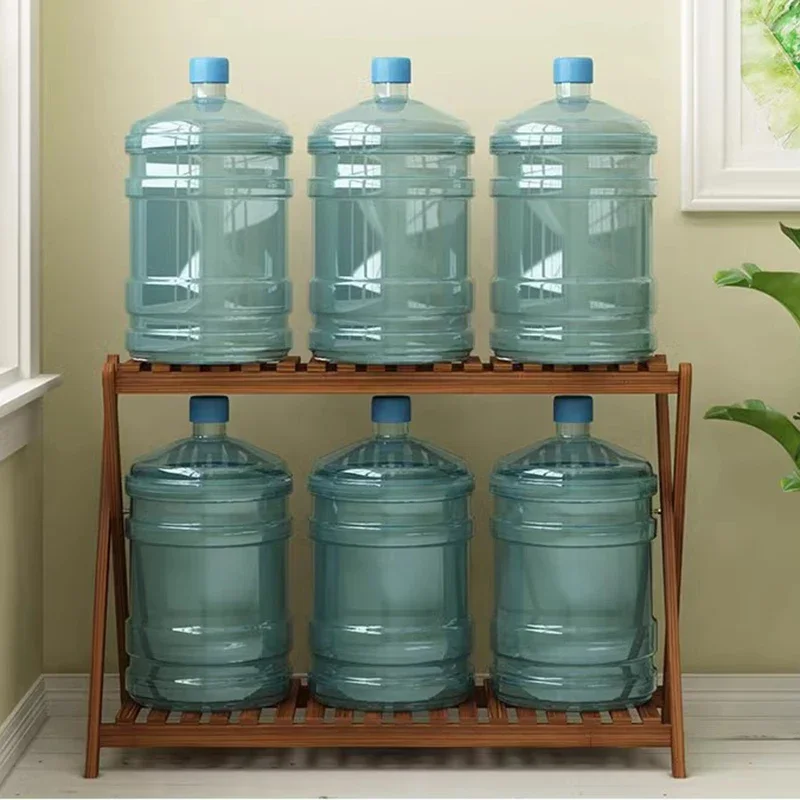 رف زهور أرفف نباتات من الخشب الصلب متعددة الطبقات للشرفة أرفف نباتات جدارية داخلية أثاث حديقة خارجي Portafiori FYPS