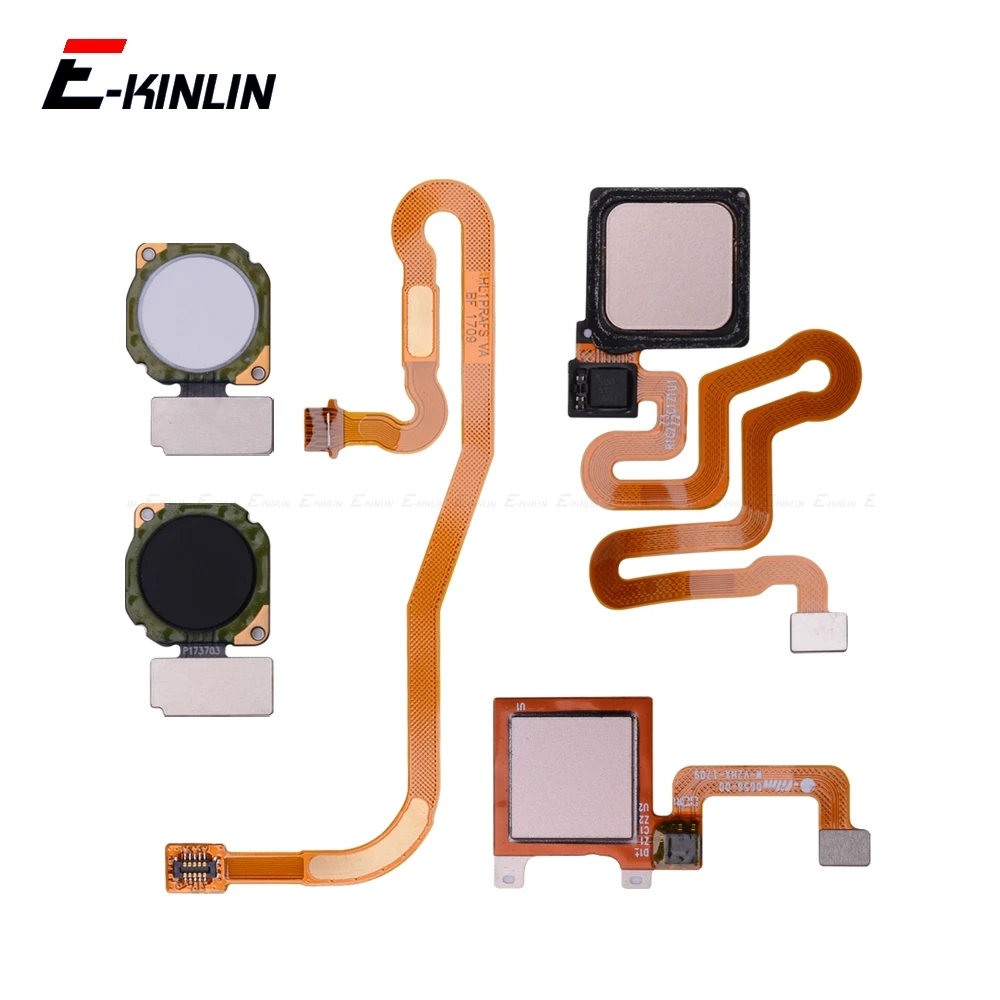 Fingerprint Scanner Connector For Huawei P9 Plus P8 Lite 2017 Mini Touch Sensor ID Home Return Button Key Connection Flex Cable