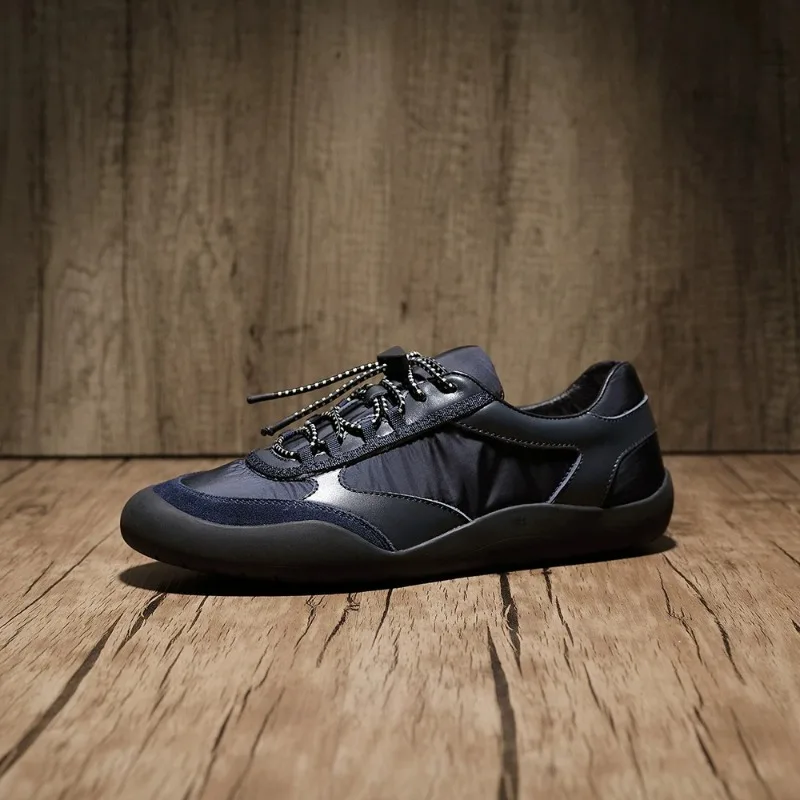 Designer Luxury Walking Sneakers Men's Casual Shoes Cow Suede Breathable Fashion Oxfords Loafers Male Sport Training Shoes
