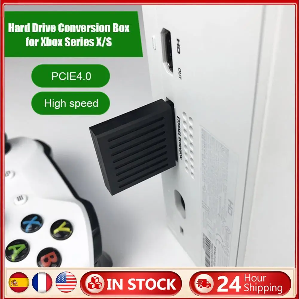 

Для Xbox Series X/S внешняя консоль, коробка для преобразования жесткого диска M.2 NVME 2230, SSD, коробка расширения, поддержка PCIe 4.0