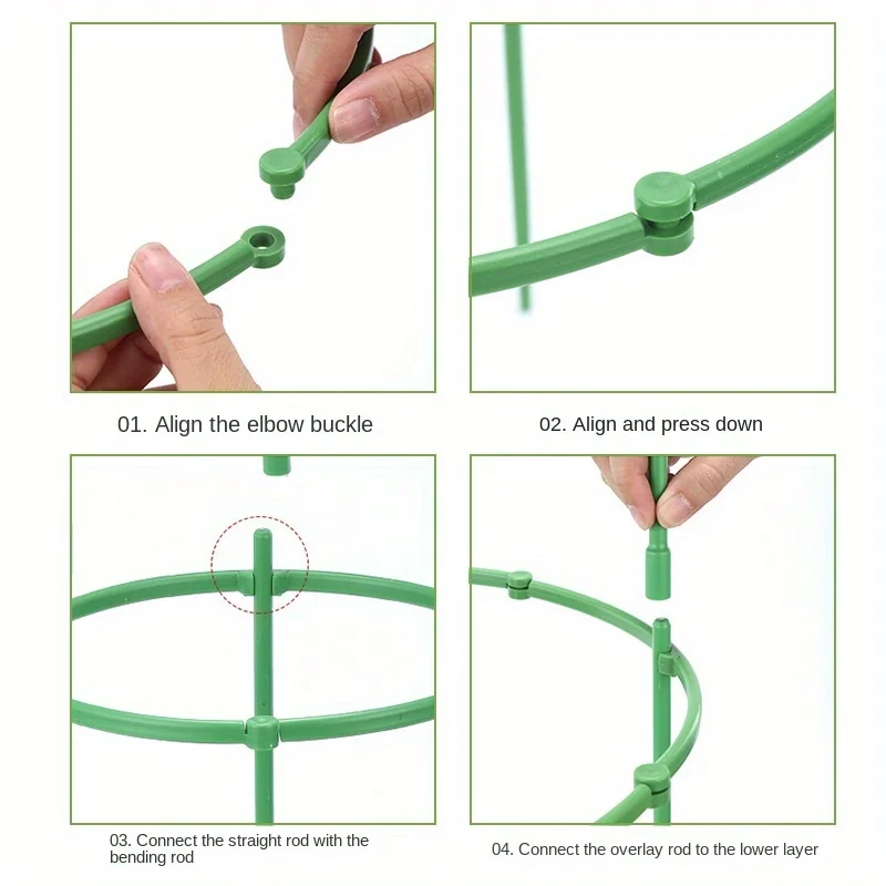 Plant Support Tomato Cage, Rust Resistant Tomato Cages For Garden, Small Cucumber Trellis Plant Support Plant Cages Plant Stake