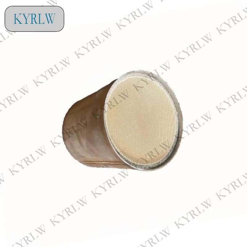 Exhaust System Three Way Catalyst Euro 4  114*130mm Ceramic  Honeycomb  Catalytic Converter with metal