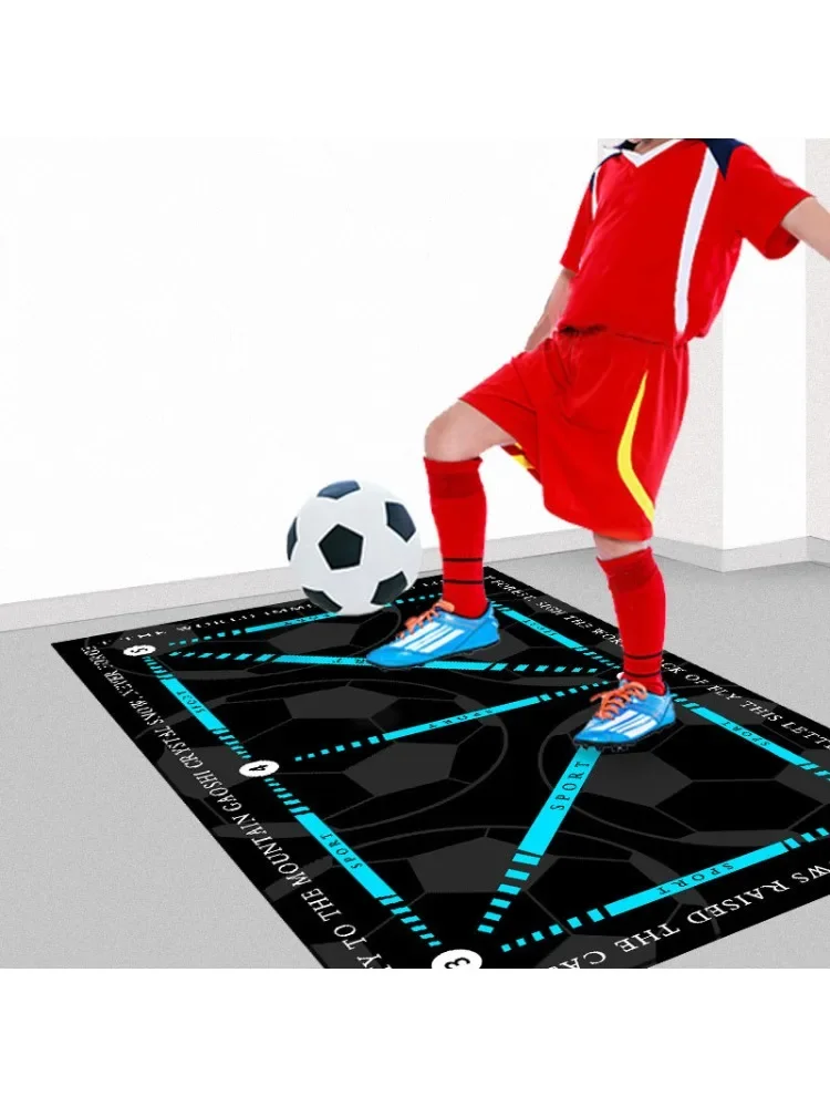 ViIKAMA Silico Football Foot Training Floor Mat Sports Ball Control Carpet
