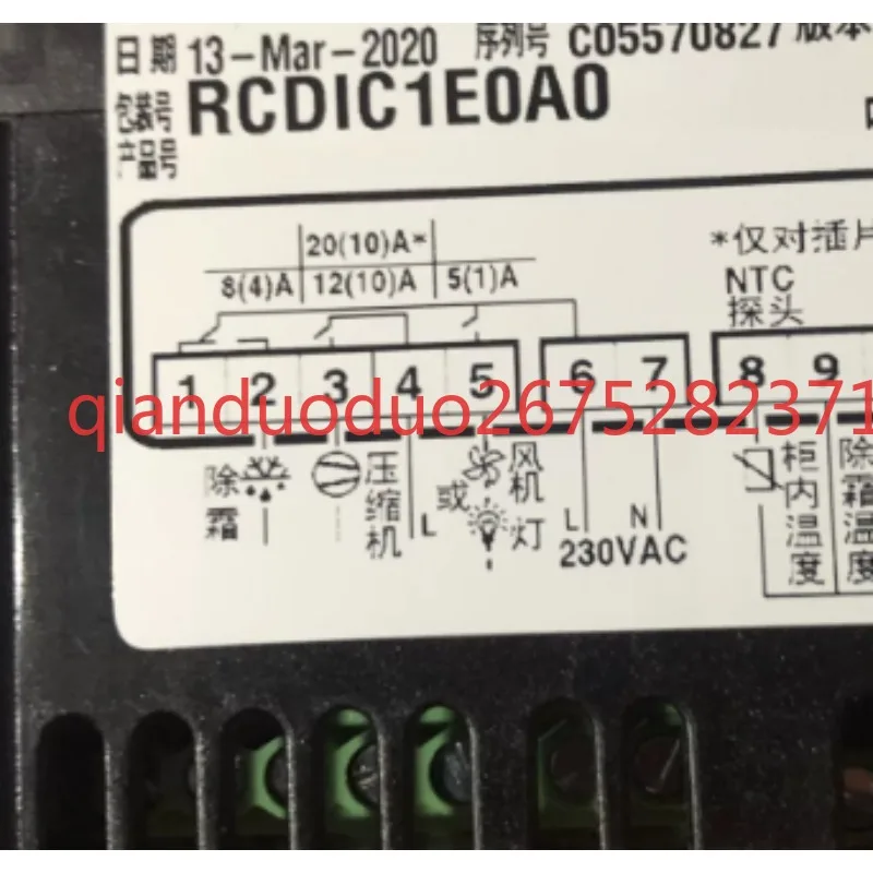 Suitable for Carle thermostats RCDIC1E0A0-RCDIC1EOAO thermostats with two temperature probes
