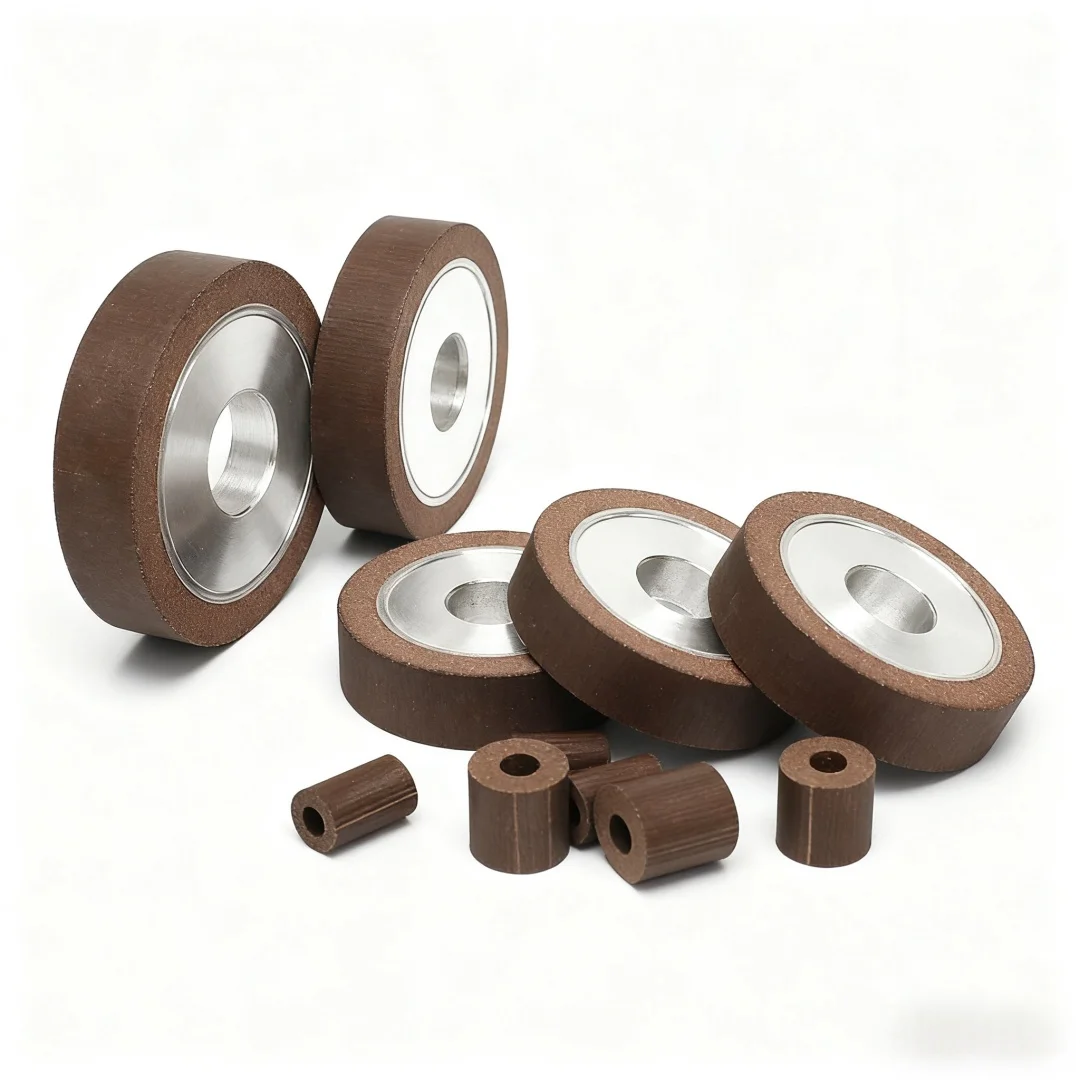 Dia6~80mm Resin Grinding Wheel Abrasive Disc Inner Hole Parallel Grinding Wheel For Hard Alloy Tungsten Steel Glass