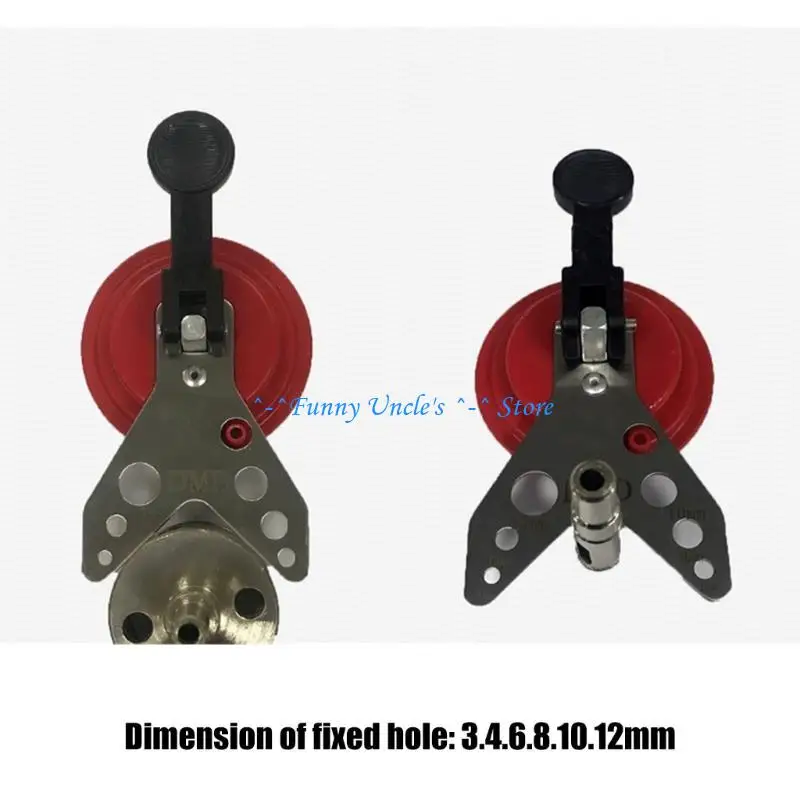 E7CD Versatile Glass Tile Hole Guide with Suction Base for Stable and Precise Drilling on Various Materials