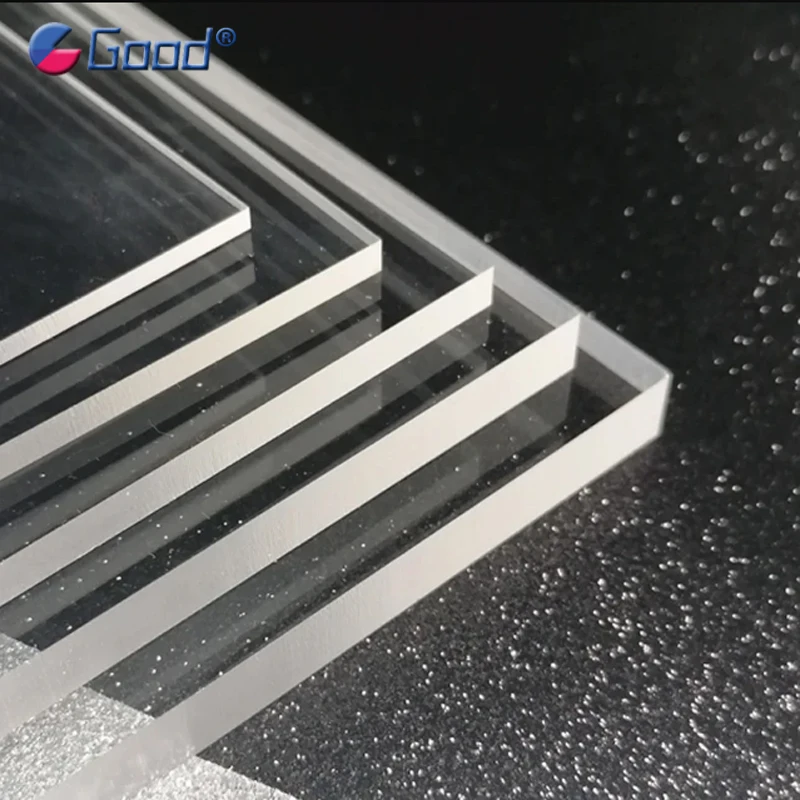 100x100mm-300x300mm Pleksi przezroczysta płyta akrylowa Organiczna blacha z tworzywa sztucznego Szklana metakrylatowa Grubość 1mm-20mm
