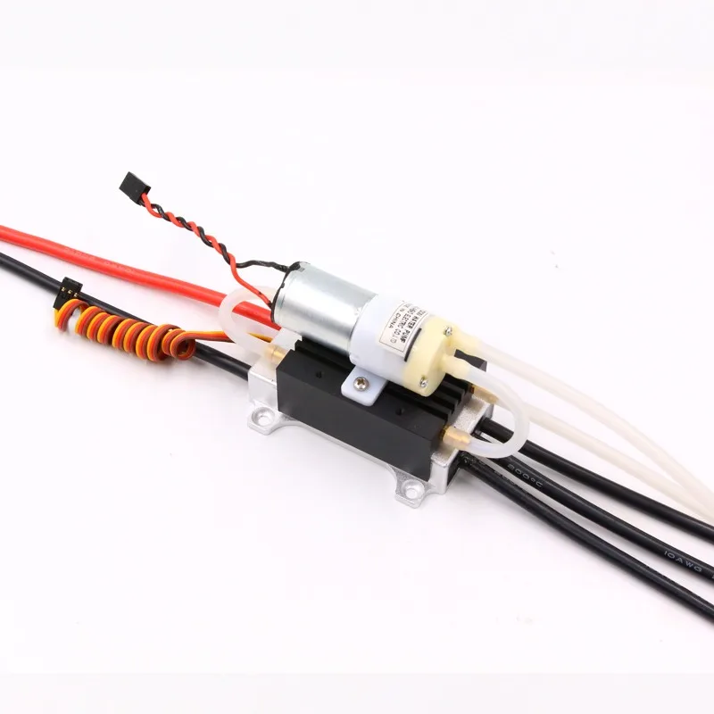 FATJAY 100A ESC 6S 24V Bezszczotkowy Automatyczny Wodny Chłodzący Dwukierunkowy Metalowy Wodoszczelny Elektroniczny Regulator Obrotów do Łodzi RC