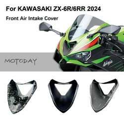 For KAWASAKI ZX-6R 2024 Motorcycle Front Fairing Air Inlet Stamping Port Shell Cover Housing ZX-6RR Accessories