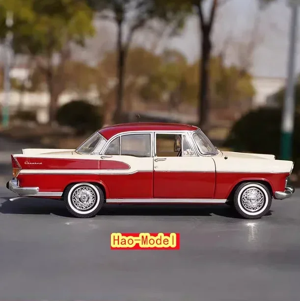 1/18 For Simca Vedette Chambord Alloy Diecast Model Car Kids Toys Boys Birthday Gifts Hobby Display Collection Ornaments Red