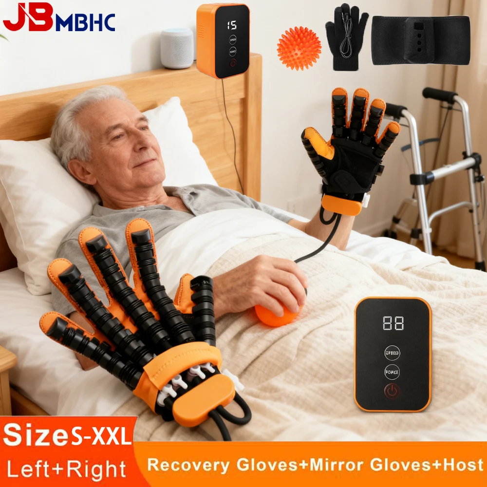 

Перчатки-роботы для рук, реабилитационная тренировка инсульта, гемиплегии, USB перезаряжаемое оборудование для силовых тренировок пальцев с поясом