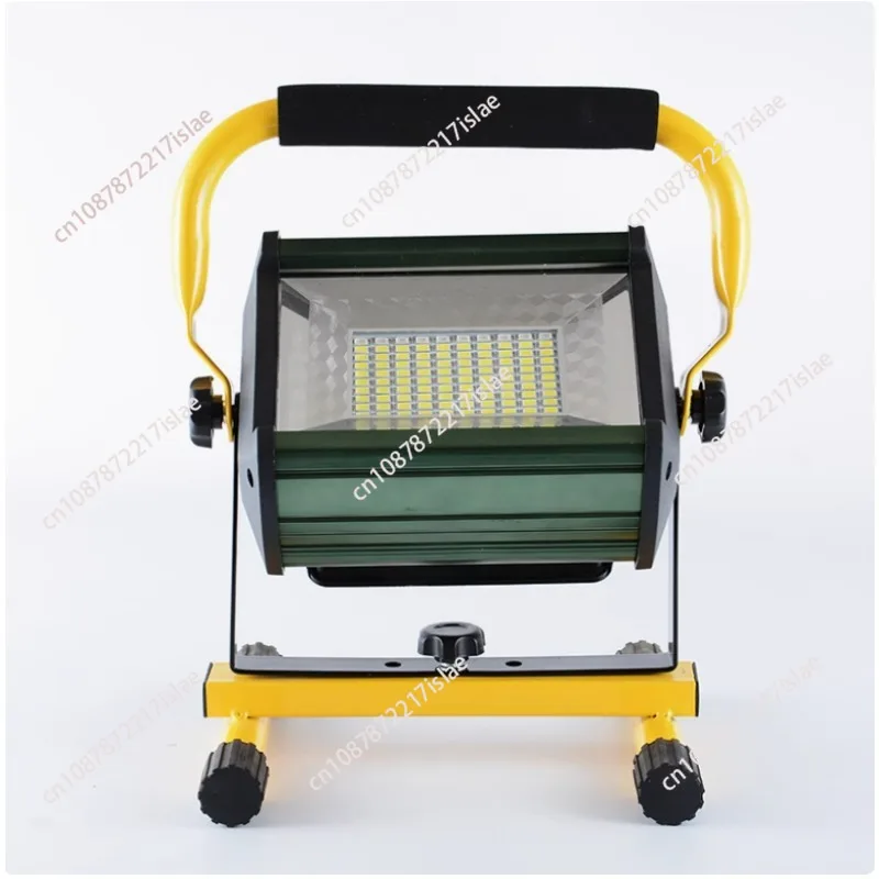 30W LED Portable Rechargeable Floodlight Waterproof Spotlight Battery Powered Searchlight Outdoor Work Lamp Camping Lantern