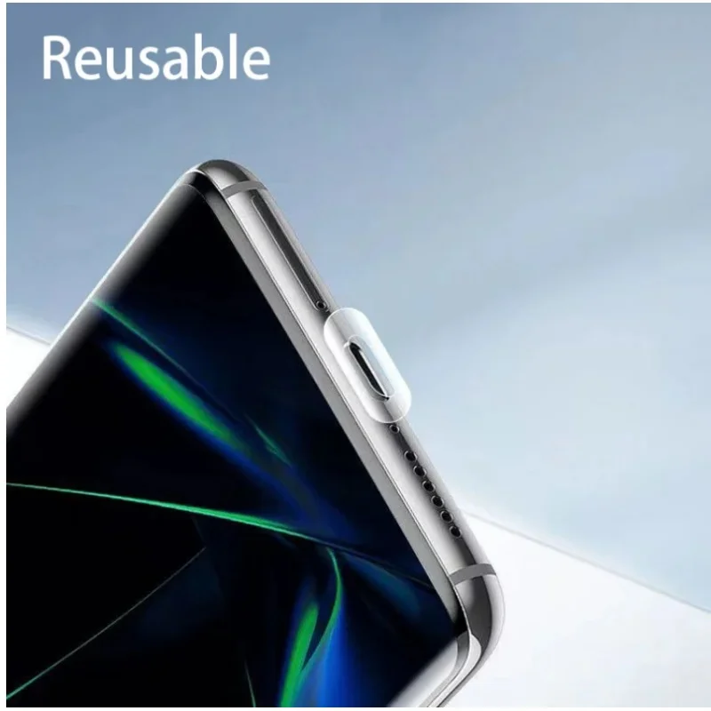 20/10/5PCS Phone Tablet Charging Port Luminous Protective Film For IOS Type-C Universal Protector Fluorescent Stickers