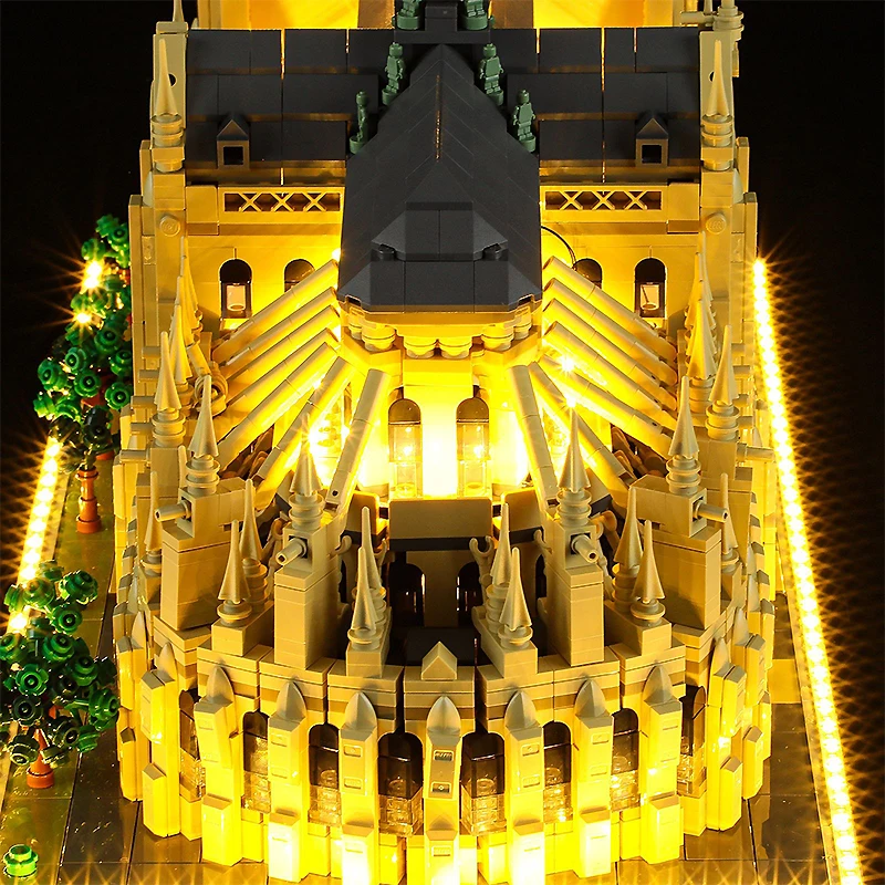 مجموعة الإضاءة العالمية لـ Lego 21061 (إضاءة LED فقط، بدون كتل موديل) حل إضاءة مرن ومشرق