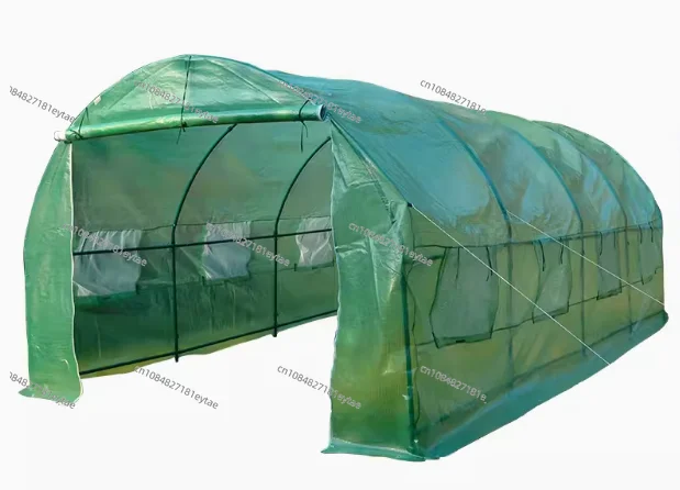 single span 4x3x2m garden greenhouses shed polytunnel greenhouse from China