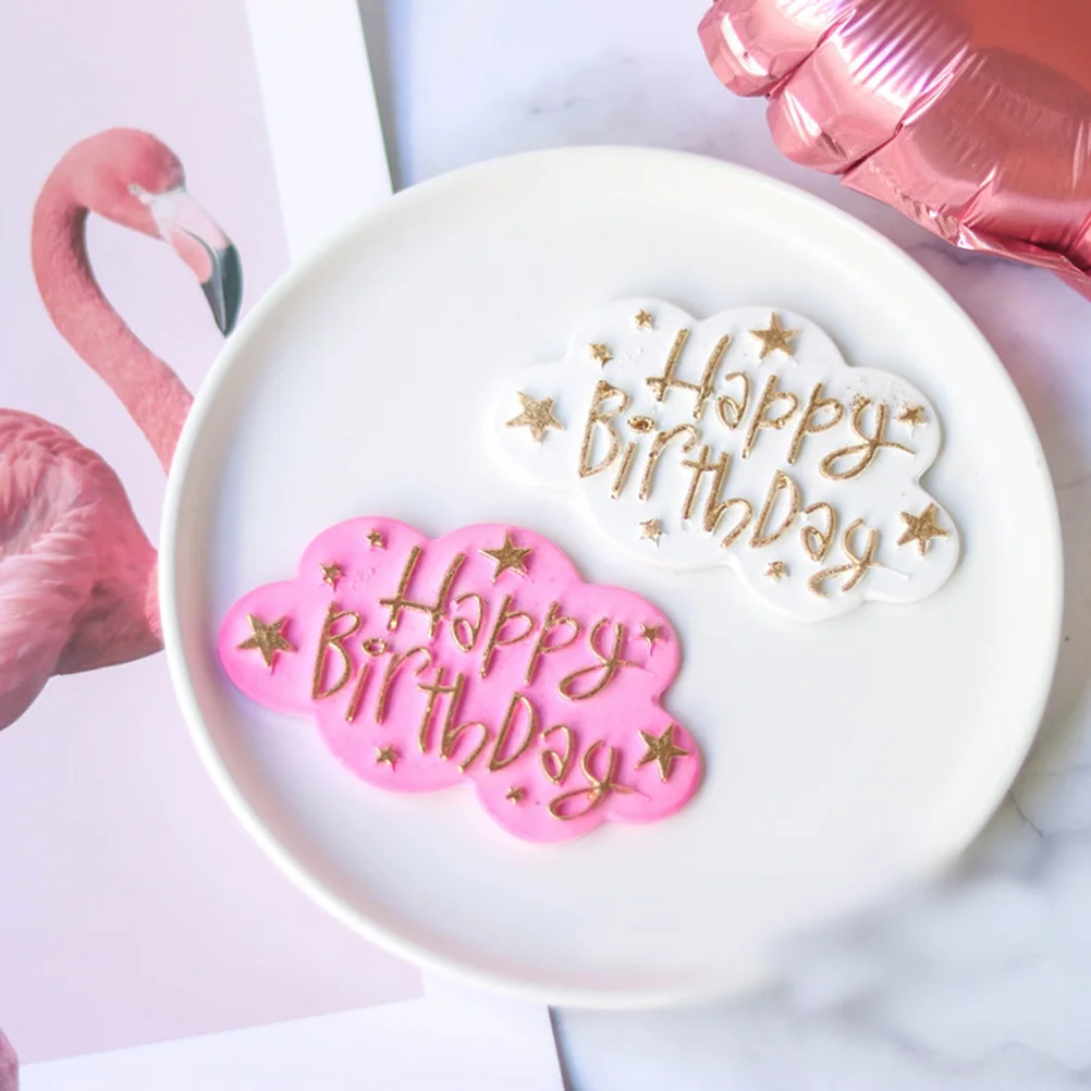 

1Pcs Silicone Birthday Cake Fondant Mold Clowd Shape Nonstick Baking Chocolate Candy DIY Cake Decoration Tool Fondant