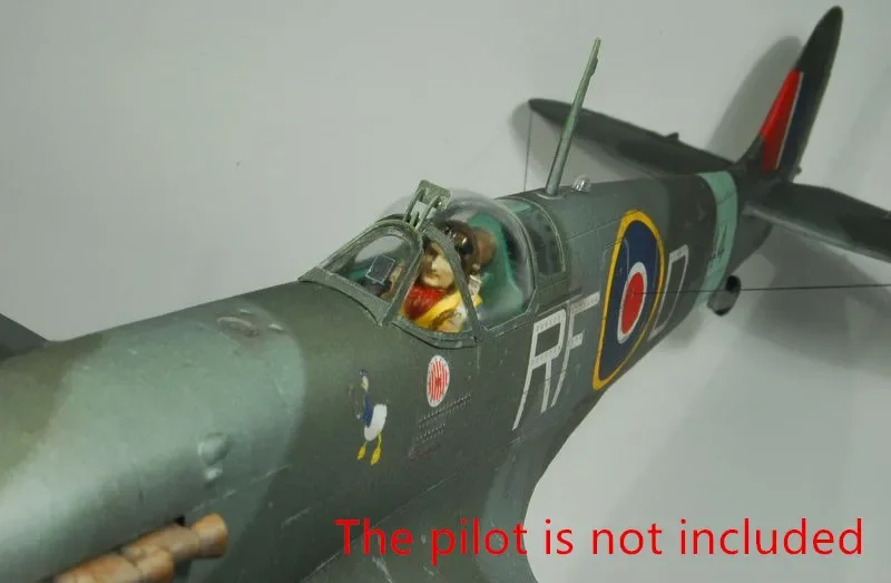 1:33 Scale WW2 British Supermarine Spitfire MK. Vb Handcraft Paper Model Kit Puzzles Handmade Toy DIY