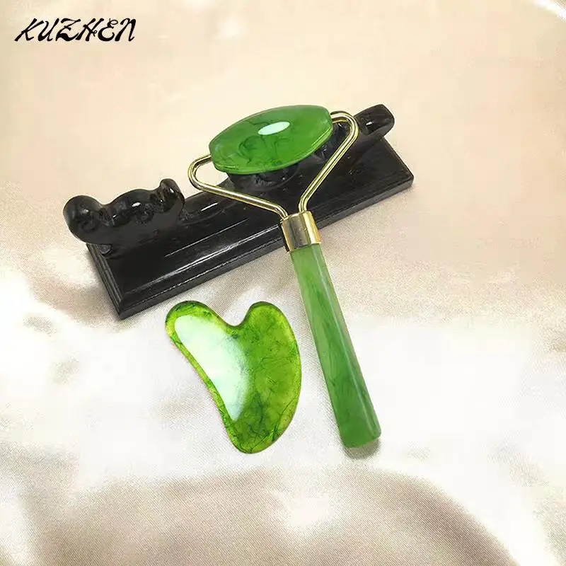 

Facial Roller Gua Sha Scraper Board Lifting Body Slimming Massager Beauty Tool