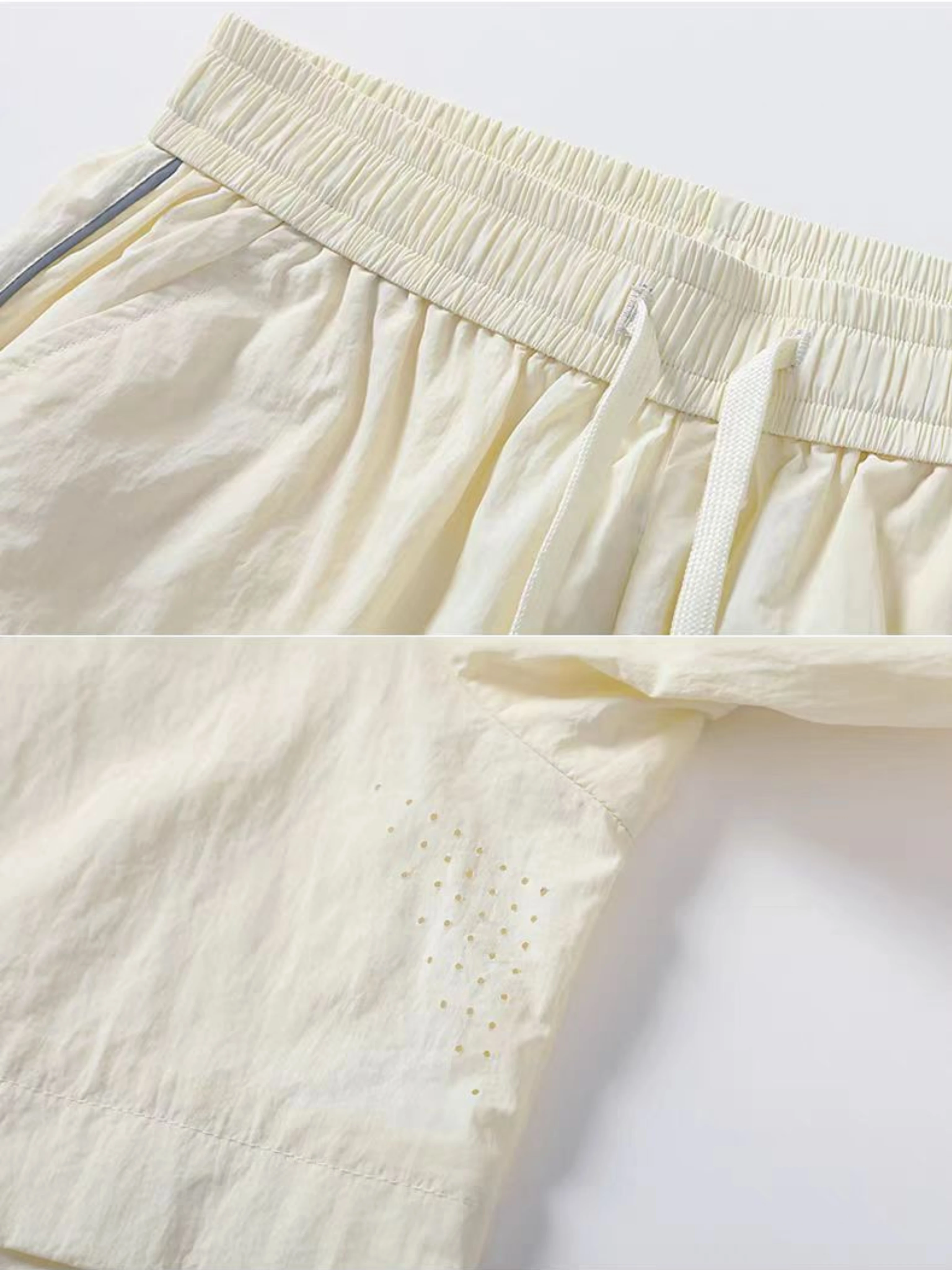 طقم جاكيت وسروال قصير فضفاض للحماية من الشمس للنساء - صيف جديد 2025 خفيف الوزن وقابل للتنفس رياضي كاجوال مكون من قطعتين