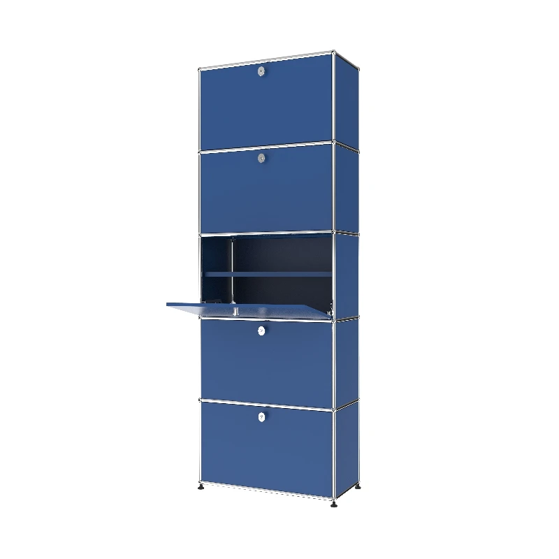 Combinação modular de aço inoxidável armário de arte única armário de quarto armário de exibição de sala de estar