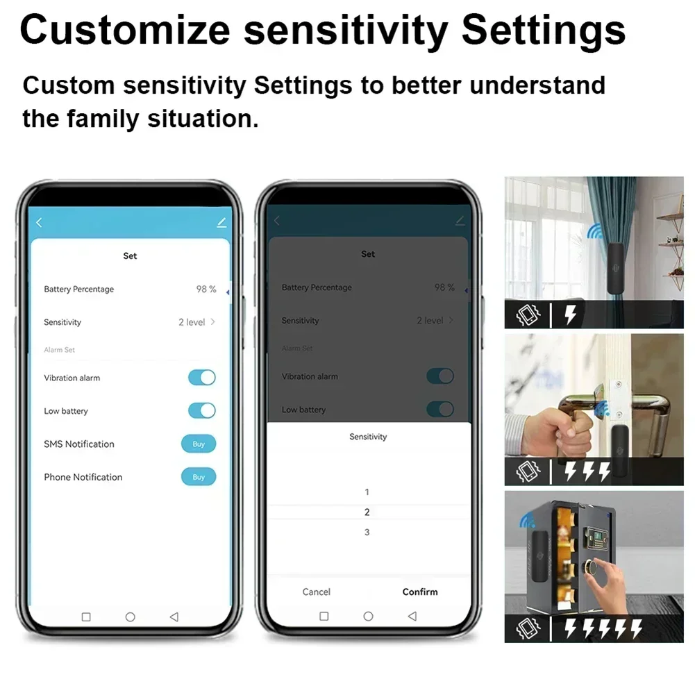 Рисунок 4 - Для датчика вибрации Zigbee для