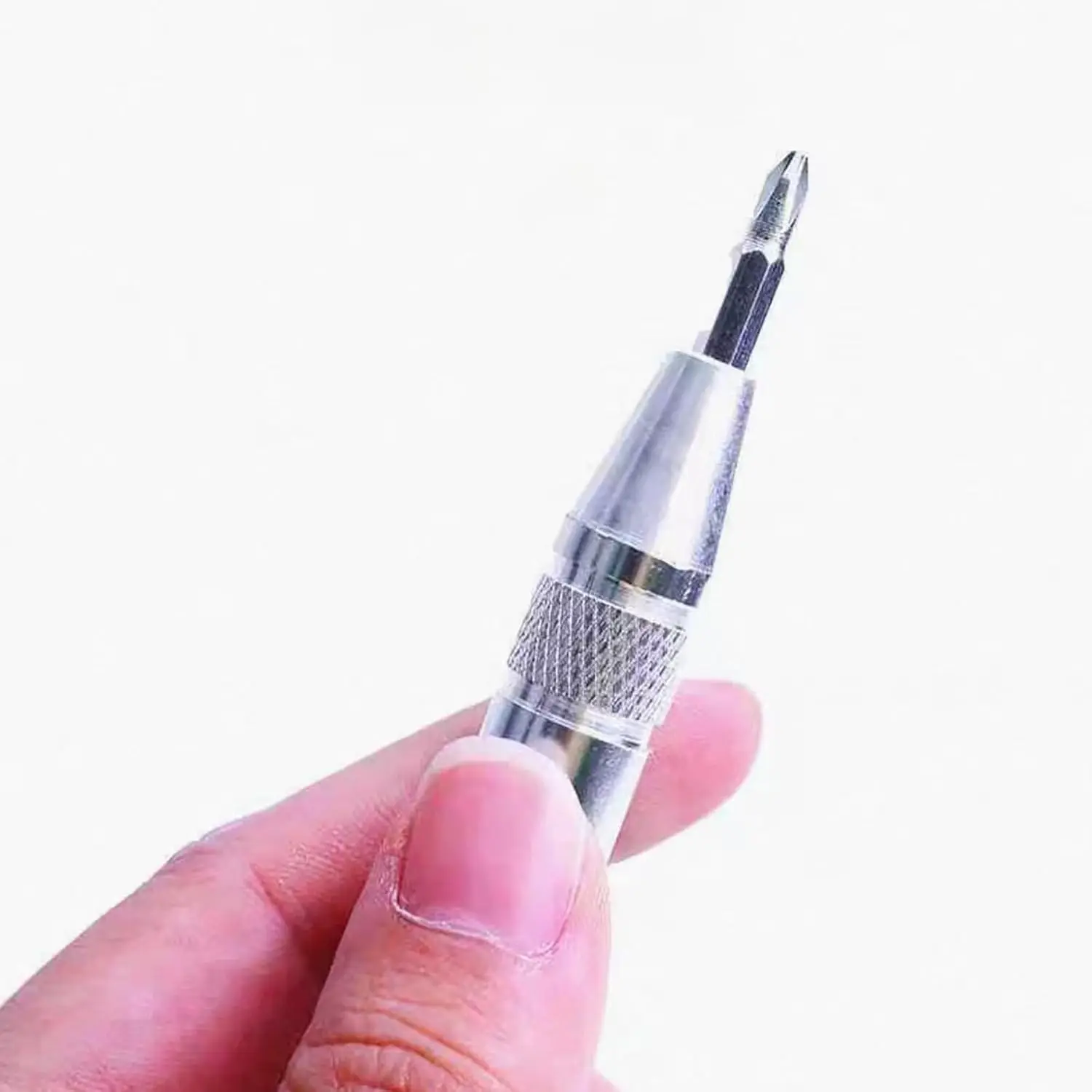 8 in1 ペンドライバーセットアルミ合金ペンタイプ手動多機能ドライバーキットハンドツール