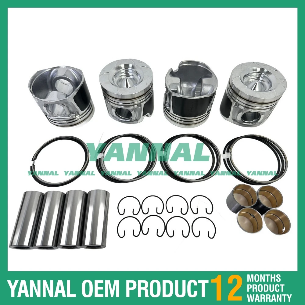 D24 Overhaul Rebuild Kit For Doosan Daewoo Engine D24 D24NAP Bobcat Loader S450 S510 S530 S550 S570 S590 S595 S630 S650