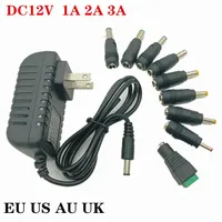AC 110V 220V to DC 12V 1A 2A 3A Transformer Power Supply LED Driver Adapter 12 Volt 12 V Converter Charger For LED Strip Lights