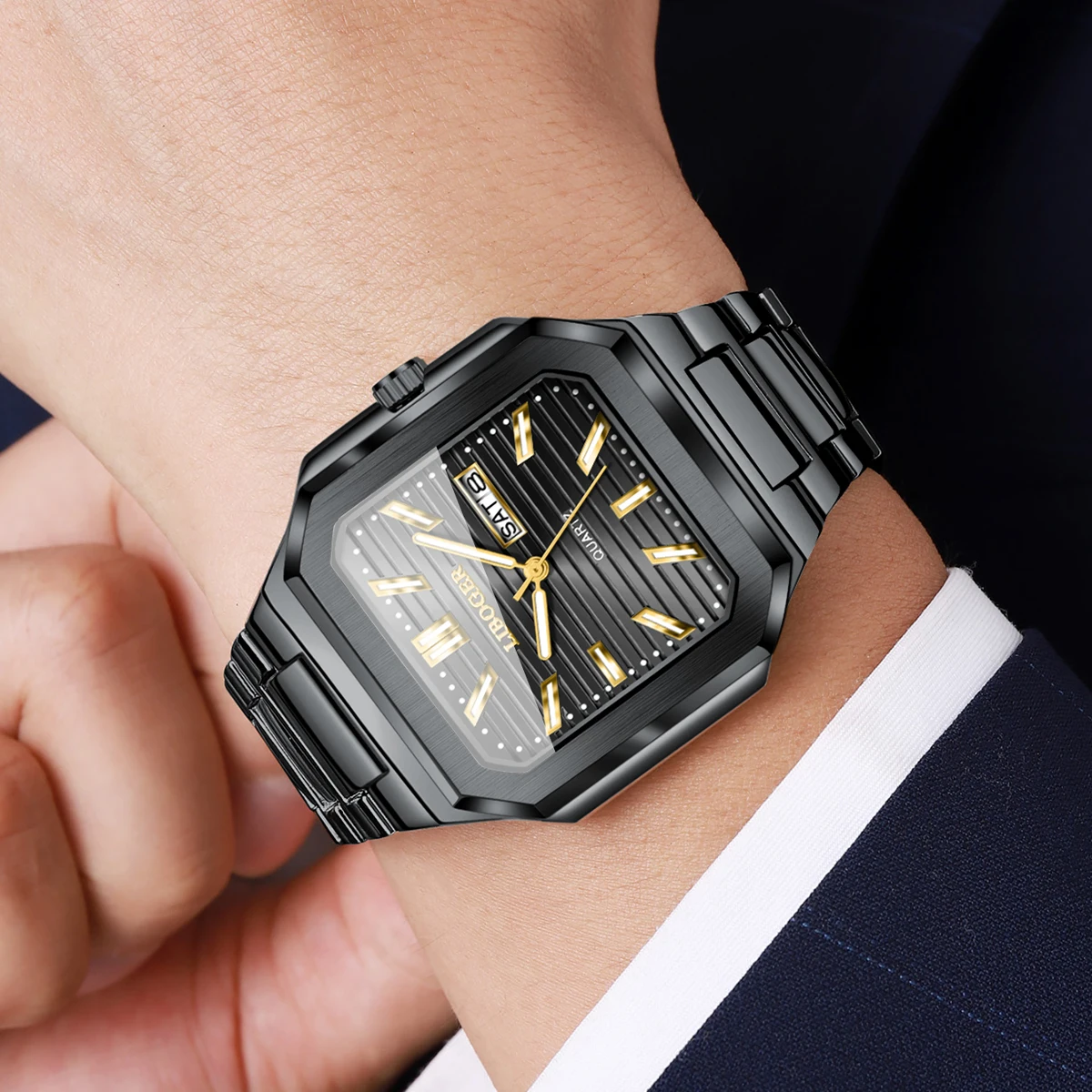 Relojes de Lujo para Hombre de - Luxury Watch All Black reseña y precio