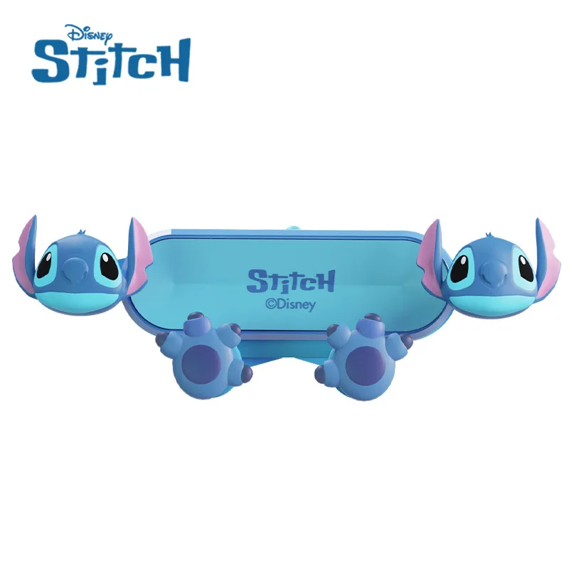 

Disney Stitch Car Phone Holder for Bracket GPS Stand Cartoon Anti-Skidding Shockproof Rotatable Support Mobile Accessories