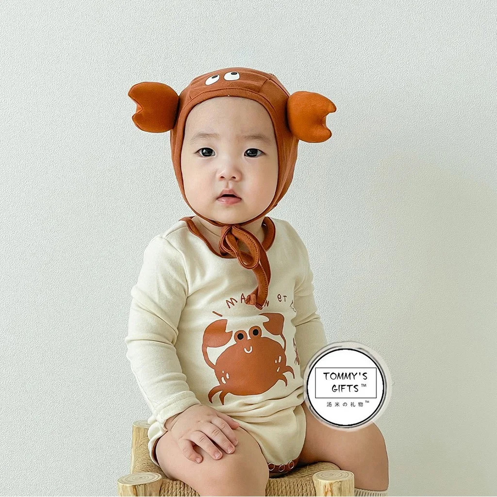 ثوب فضفاض مطبوع عليه رسوم كارتونية على شكل سرطان البحر لربيع وصيف 2025 ثوب فضفاض كوري لطيف غير رسمي ناعم عصري ومريح يناسب الجميع #6