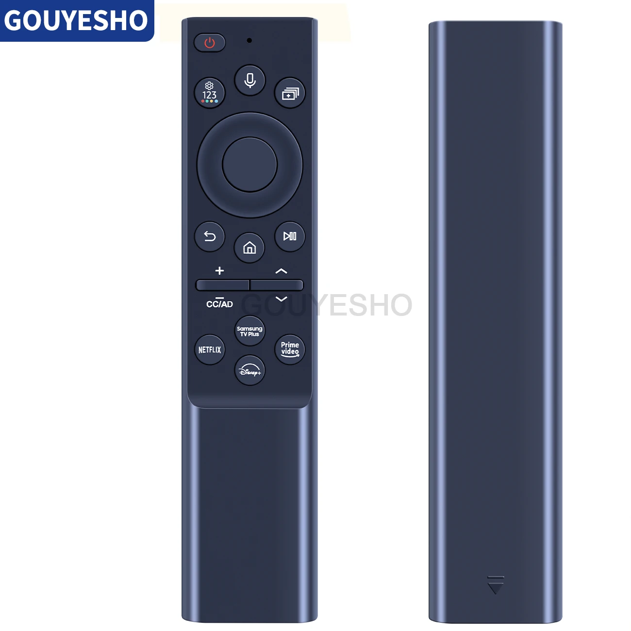 Controle Remoto de Voz para Samsung Smart, 4K Ultra HD, Neo QLED, Quadro OLED, Crystal Série UHD, BN59-01385B, BN59-01385A, Compatível