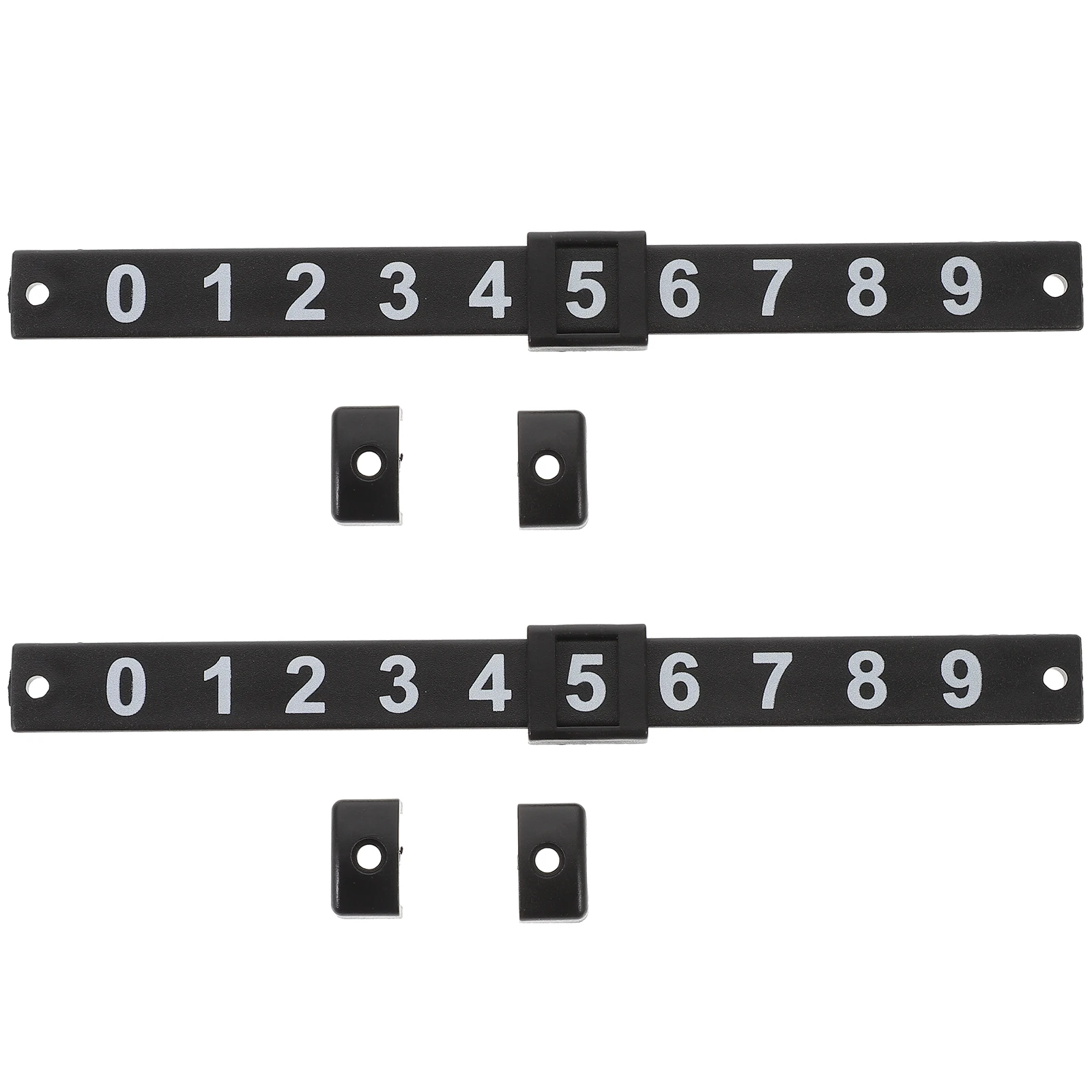 

2 Pcs Table Football Accessories PP Material Score Keepers Small Size Storage Foosball Scoring Counters Table Soccer Game Props