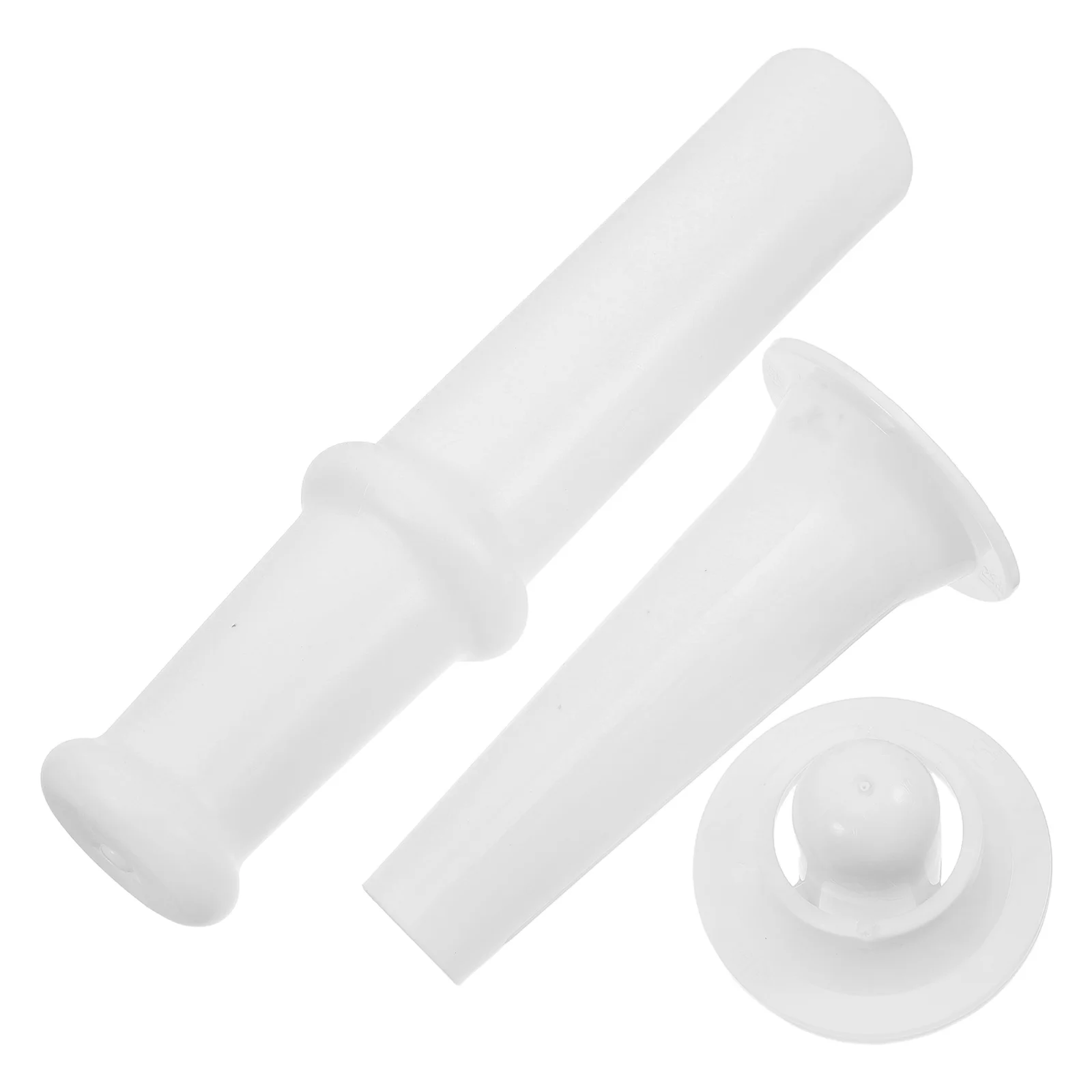 

Meat Grinder Accessories Kitchen Pusher White Sausage Tamper for Putter Food Universal Replacement Parts Plastic Grinder