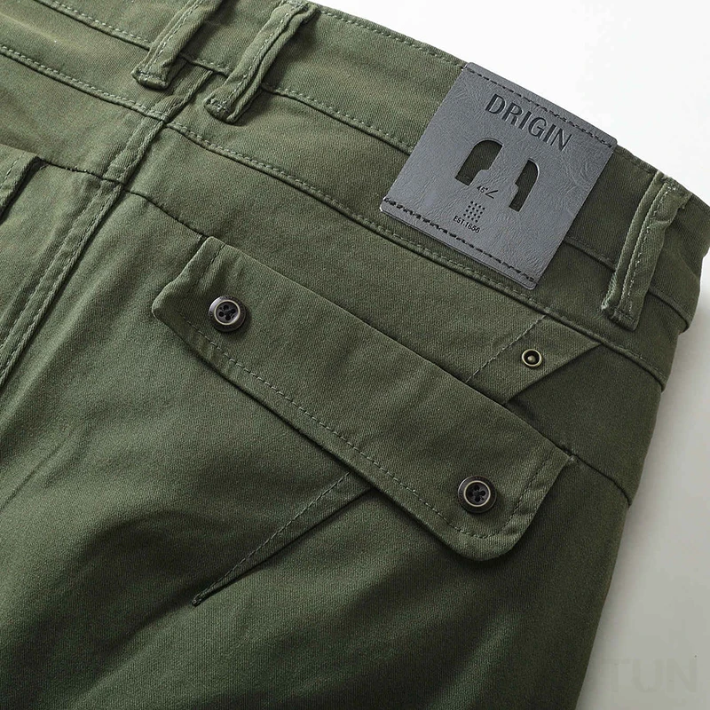 KSTUN Business Casual Pants For Men Cotton Stretch Straight Regular Fit High Quality Brand Men's Clothing Male Trousers Big Size - Image 6