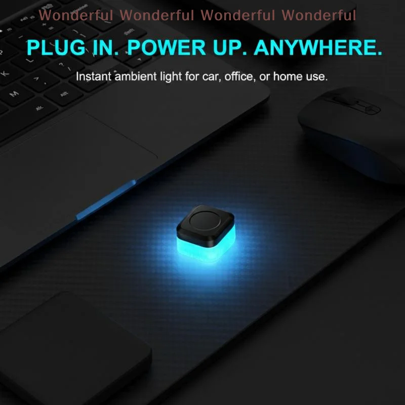 

Interior Car LED Ambient Lighting Flexible Strip Atmosphere Reading Lamp Mood Light for Dashboard Enhancement