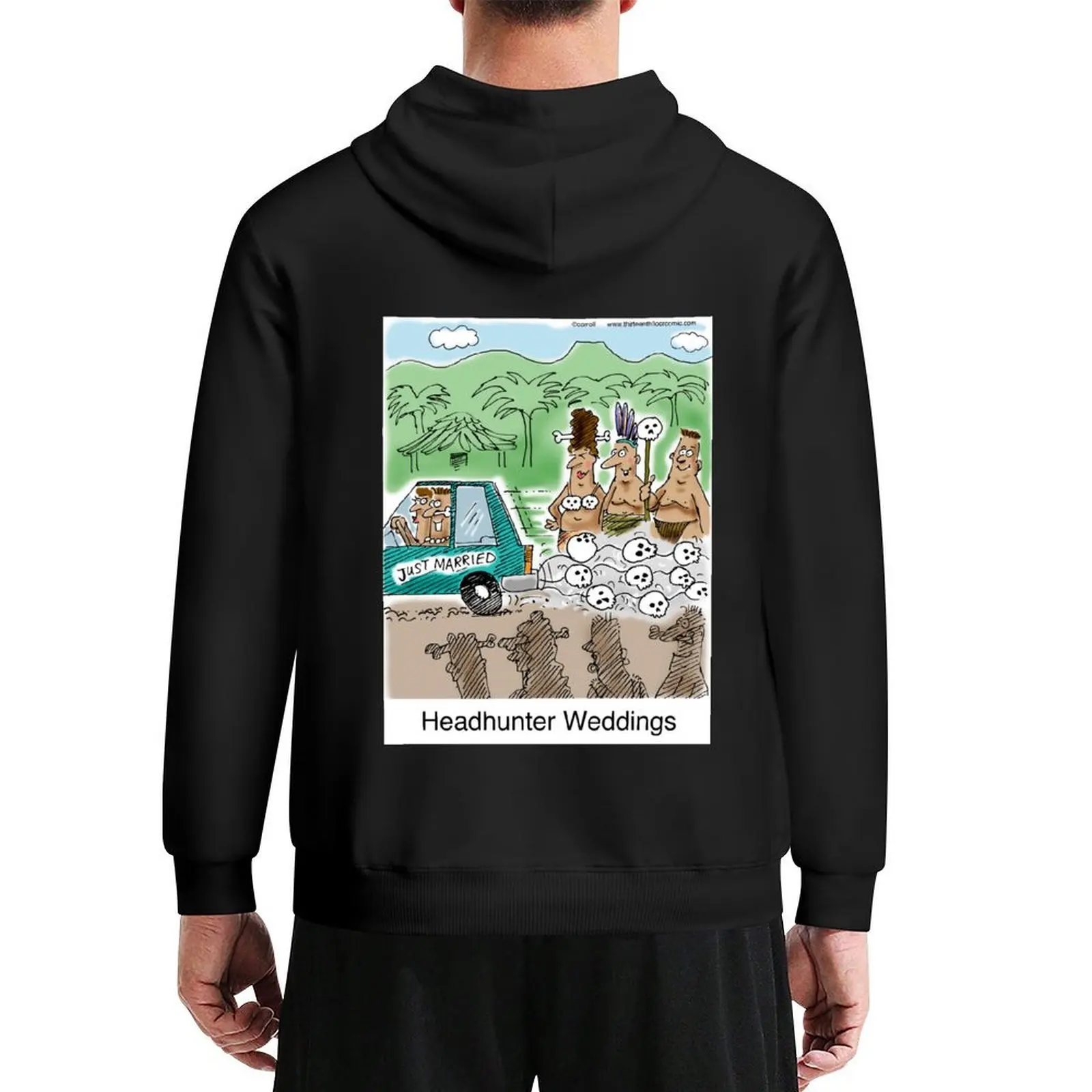 

Headhunter Weddings - sending off the newlywed headhunters. Hoodie autumn korean style clothes man hoodie