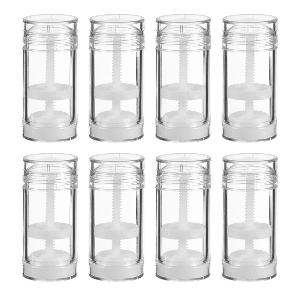 

8Pcs 30ml Plastic Twist-Up Containers for DIY Deodorants Solid Perfumes Lip Balms Directly Hit Odor Source Freshness