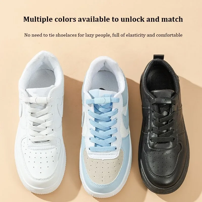 Schuhbänder ohne Schnürsenkel, magnetische Schnürsenkelverschlüsse, schnelles Öffnen und Schließen, passend für Freizeitschuhe, Sneaker, Stiefel und Canvas-Schuhe, 1 Paar. – Detail 6