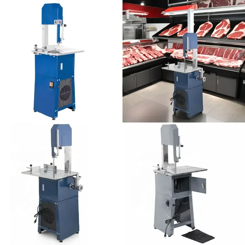 for Commercial Electric Meat Slicer Saw Machine Frozen Fish Pork Cutting Edge Slaughter Equipment Wholesale