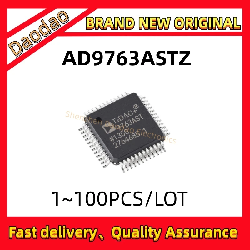 

Quality New AD9763ASTZ AD9763AST AD9763AS AD9763A AD9763 AD IC chip 48-LQFP