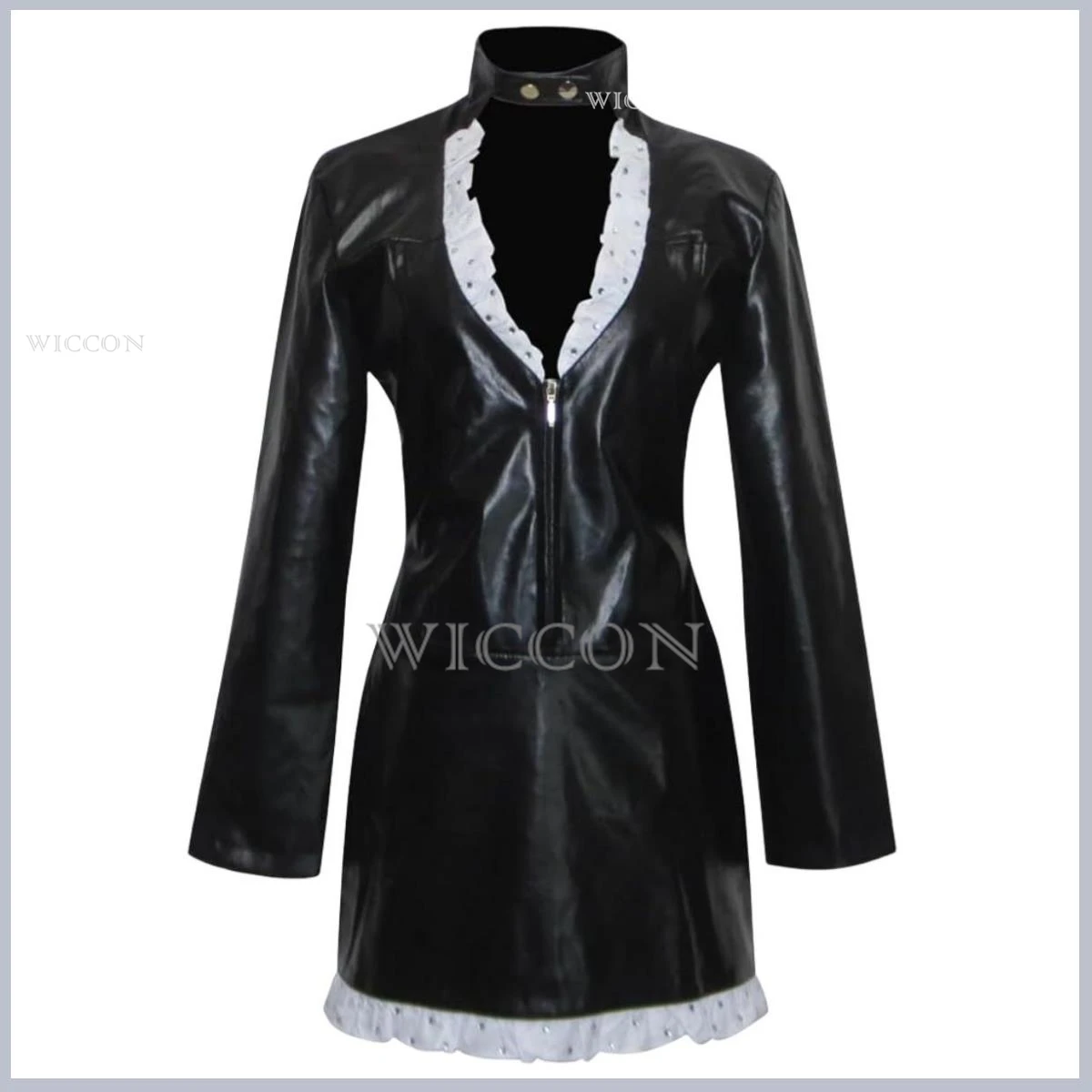 Anime Nico Robin Cosplay Kostuum Miss Allsunday Zwart Pu Uniform Jurk Volwassen Vrouw Sexy Kawaii Carnaval Halloween Pak