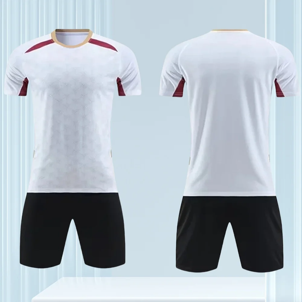 

Summer Hot Selling Thin Quick Drying Breathable Outdoor Sports Shorts Set, Men's and Women's Football Training Print Set