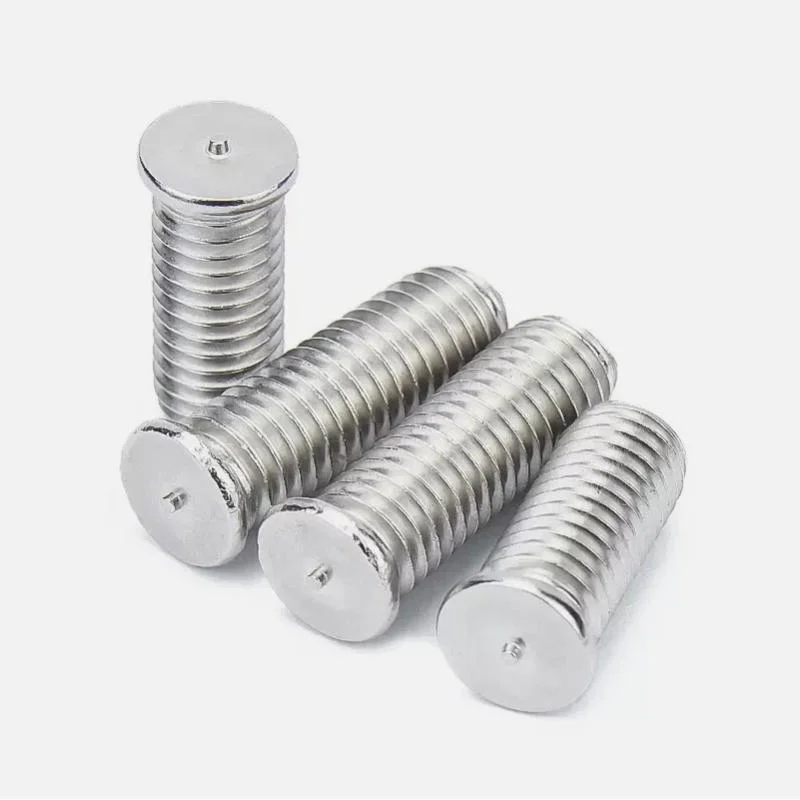 5-100 قطعة بقعة لحام المسمار لحام ترصيع بقعة لحام العمود لحام نقطة الترباس مسمار M3 M4 M5 M6 M8 304 الفولاذ المقاوم للصدأ #4