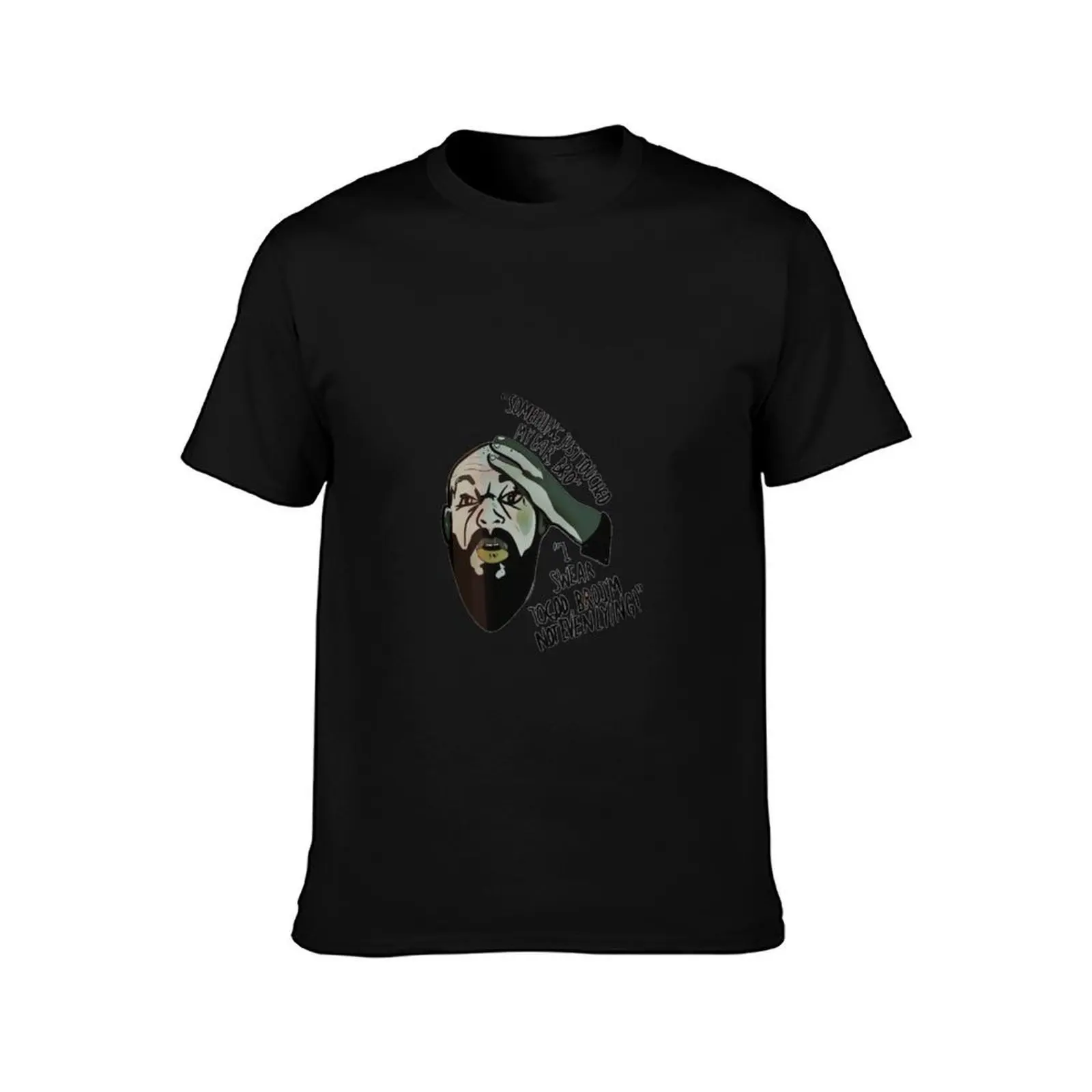 Not even lying, Bro! T-Shirt, Summer Casual Cotton Tee, Oversized Streetwear Tops, Vintage Graphic Print, Loose Fit Short Sleeve