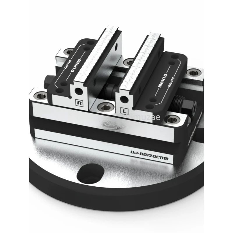 Positive and Negative Quick Clamping 2-8 Inches DJ-6080H Self Centering Vise Four-Five-Axis Fixture Self-centering Vise