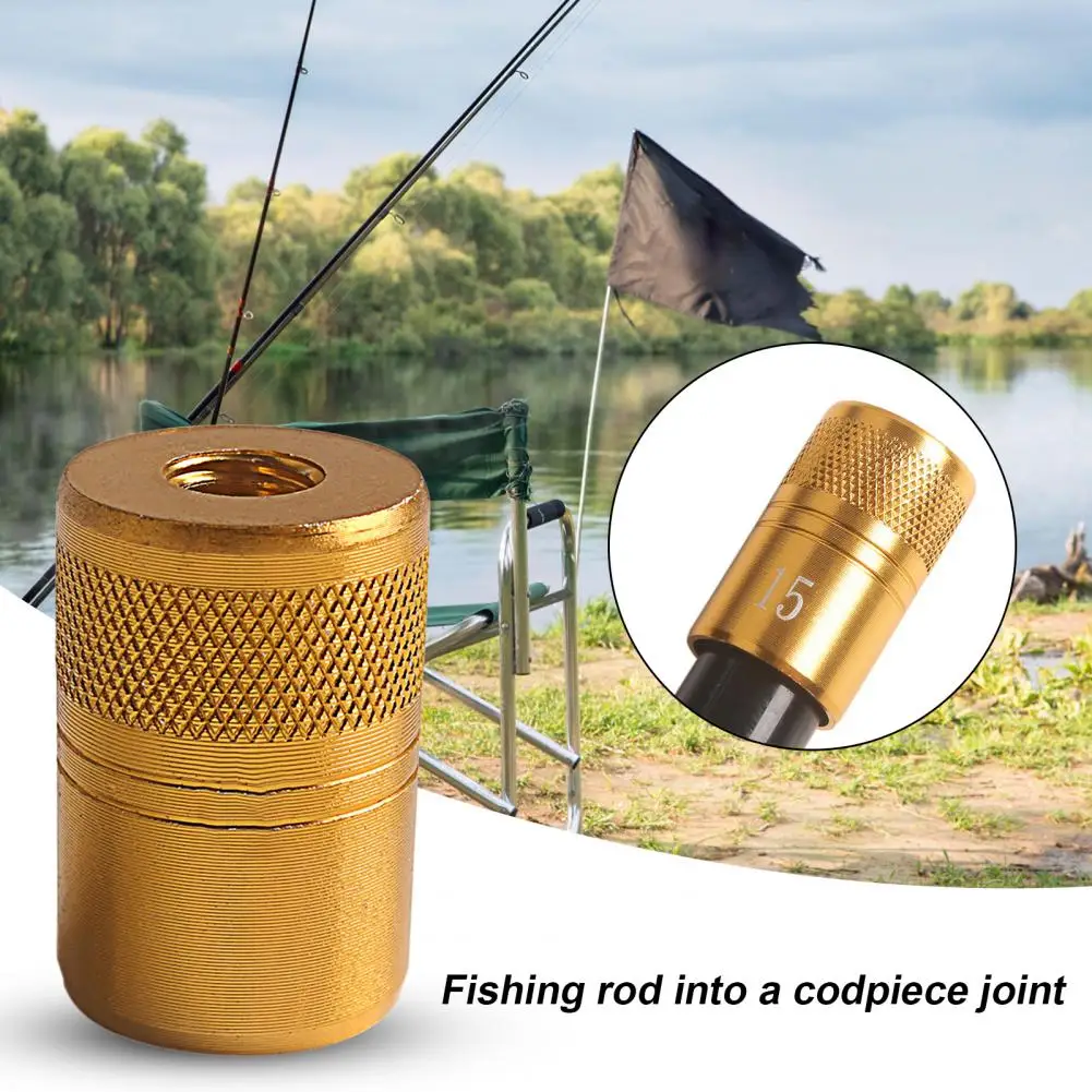 Durable Fishing Pole Modification Landing Net Adapter Easy Installation Fishing Net Connector