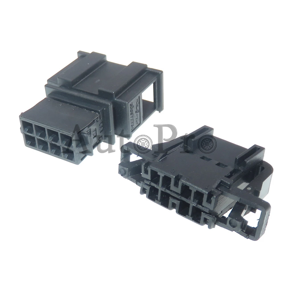 1 Set 8 Hole AC Assembly Auto Male Female Unsealed Plug 3B0972724 3B0972734 Car Lamp Audio Electric Wire Socket for VW Audi