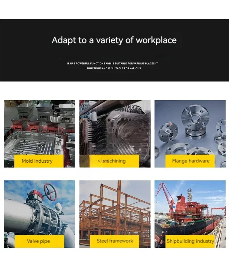 

High Power 1400W 220V Multifunctional Electric Portable Metal 45° C Angle Chamfering Machine Straight Edge Beveling Machine